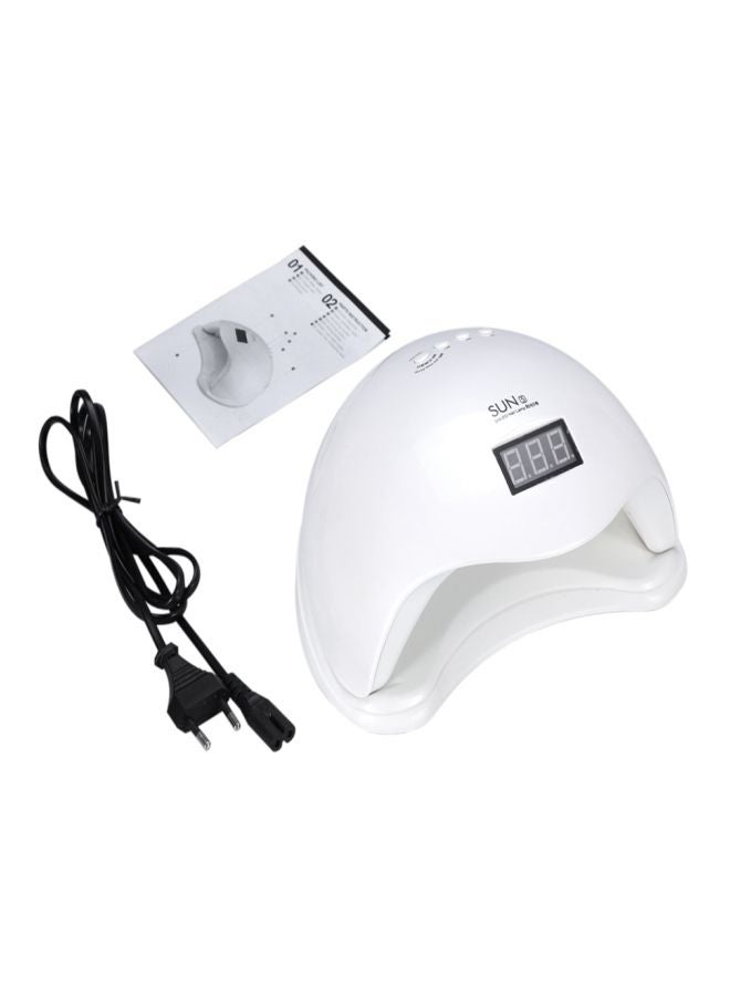 Generic LED Nail Polish Dryer With Cable White  - Image 1