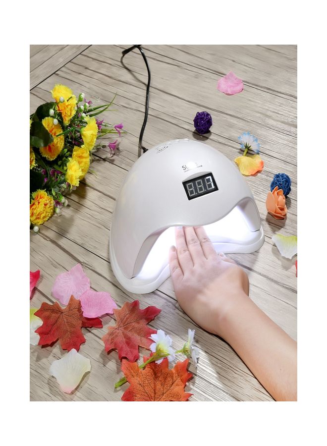 Generic LED Nail Polish Dryer With Cable White  - Image 4