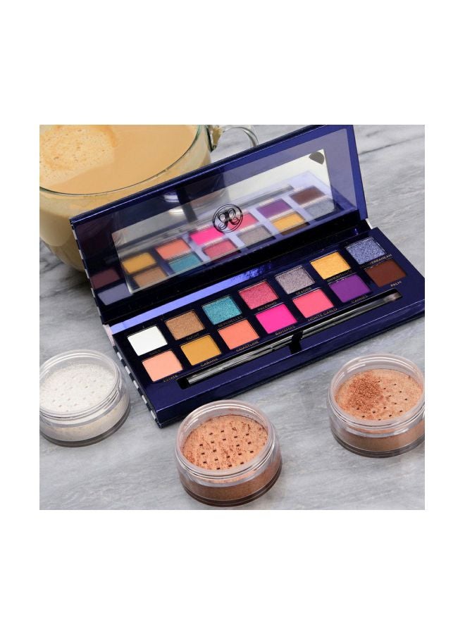 Generic 14 Color Fleece Eyeshadow Palette Colorful  - Image 4