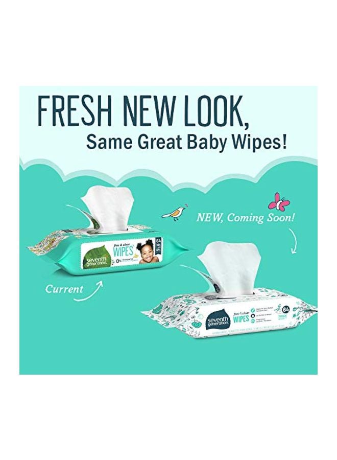 Seventh Generation 256-Piece Free And Clear Baby Wipes Set - Image 3