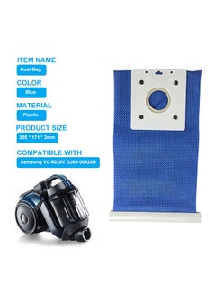 Generic Vacuum Cleaner Dust Bag For Samsung VC-6025V DJ69-00420B SC4142 SC5482 SC61B3 SC6161 H237 Blue  - Image 4