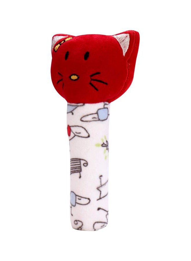 Pikipo Stuffed Kitty Face Rattle BW005 16cm - Image 2
