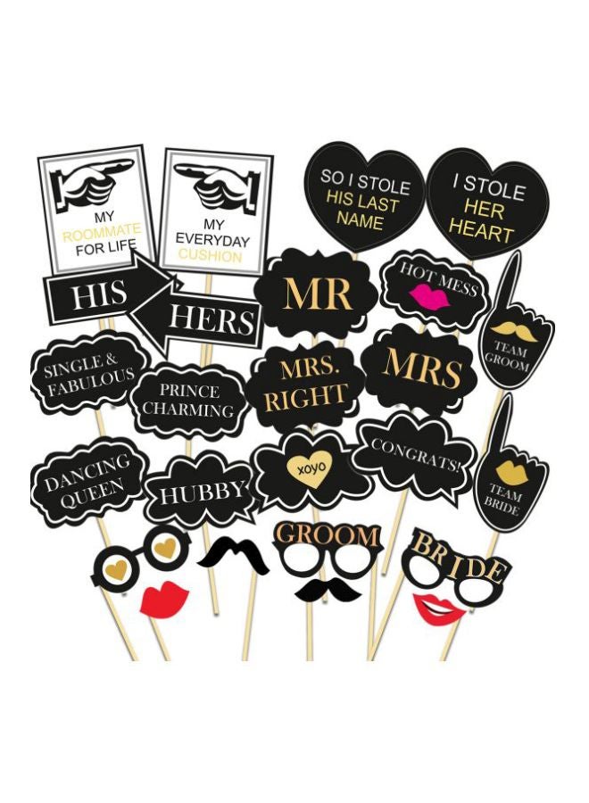 Pack Of 38 Photobooth Prop - Image 1