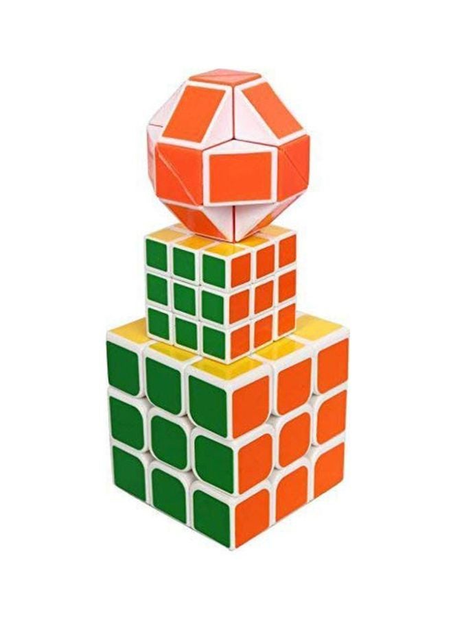 SAJANI Pack Of 3 Magic Rubik Cubes - Image 1
