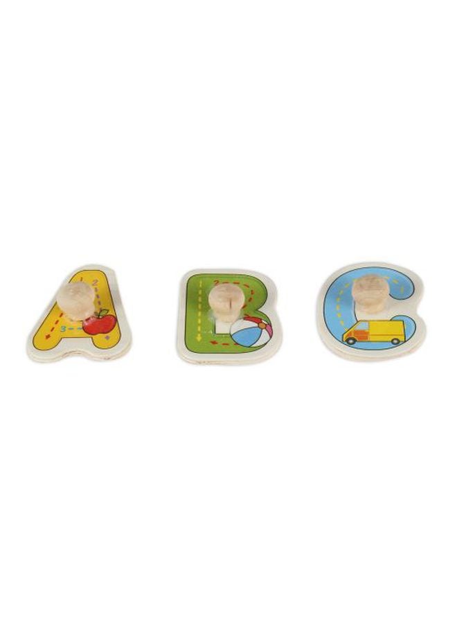 BAYBEE Premium Wooden Alphabet Puzzle - Image 2