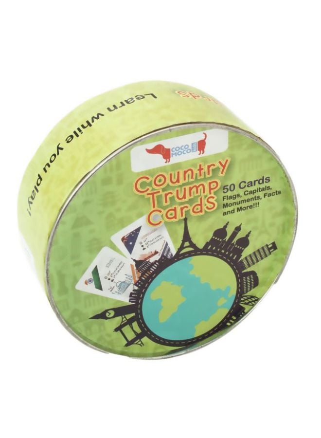 COCOMOCO KIDS Country Trump Card Game - Image 1