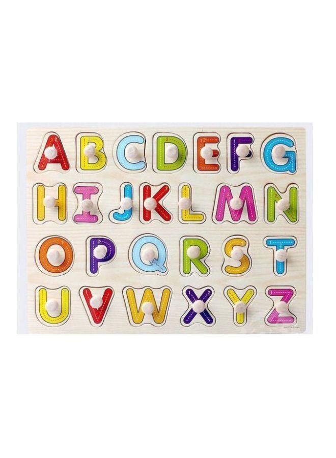 BAYBEE Premium Wooden Alphabet Puzzle - Image 3