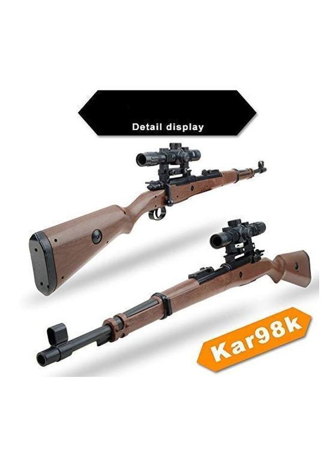 nandani enterprises - Pubg Theme Water And Soft Foam Bullets Combat Cards Target Shooting Role Play Gun Toy Game For Kids 96x18cm - Image 1
