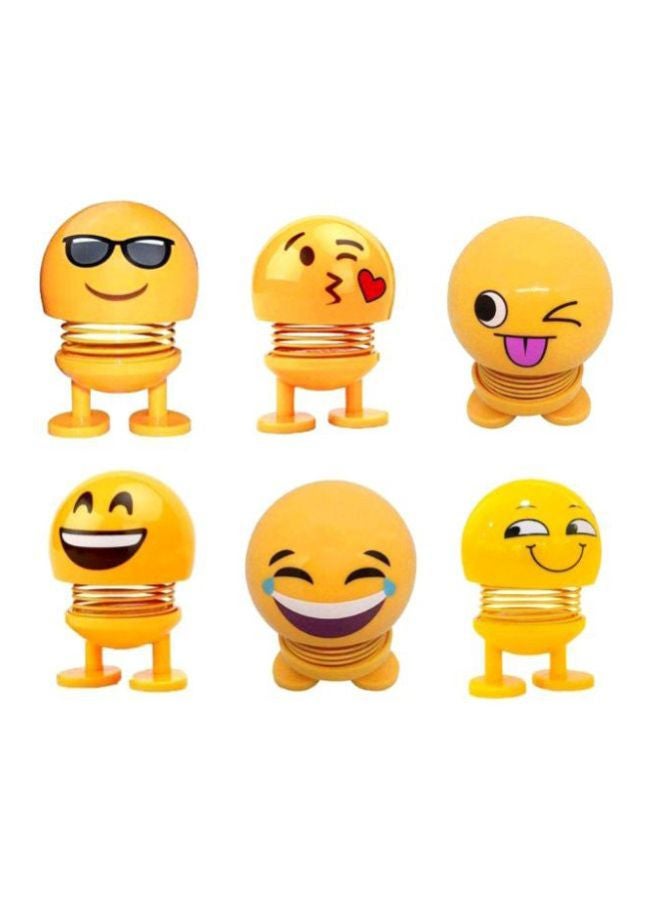 زيستا مجموعة دمى إيموجي/سمايلي سبرينج مكونة من ست قطع  - Image 1