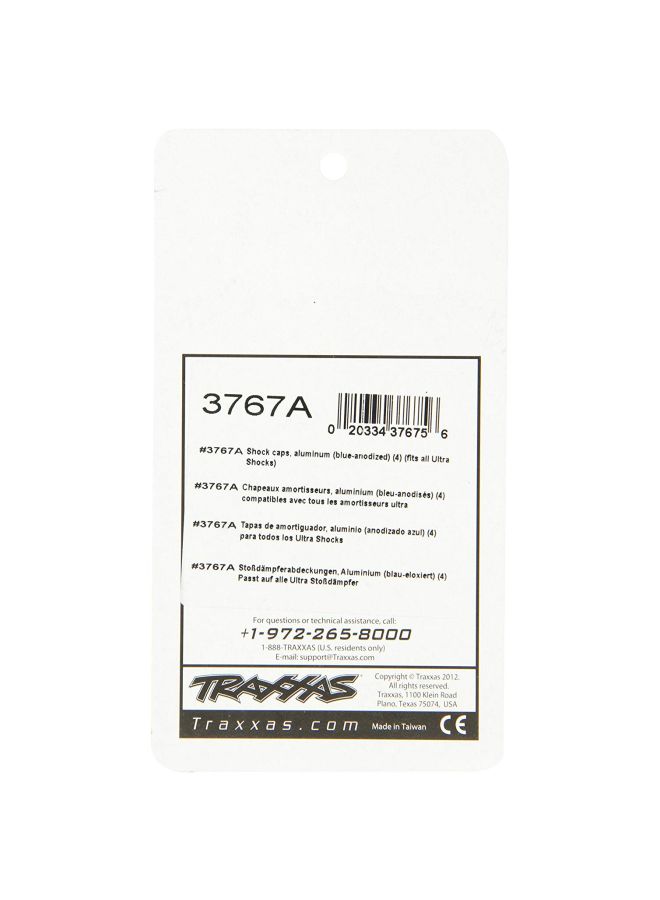 TRAXXAS Pack Of 4 Aluminum Shock Cap 3767A - Image 3