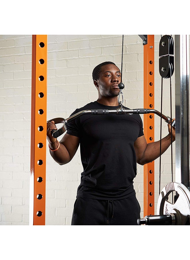 ماكس سترينث Non Slip Rubber Barbell Machine Bar 60cm - Image 3