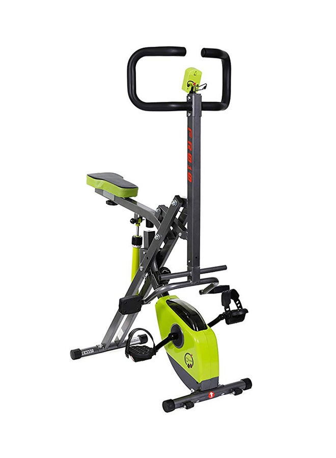 Max Strength Folding Horse Riding X-Bike Stretching Exercise Machine - Image 1