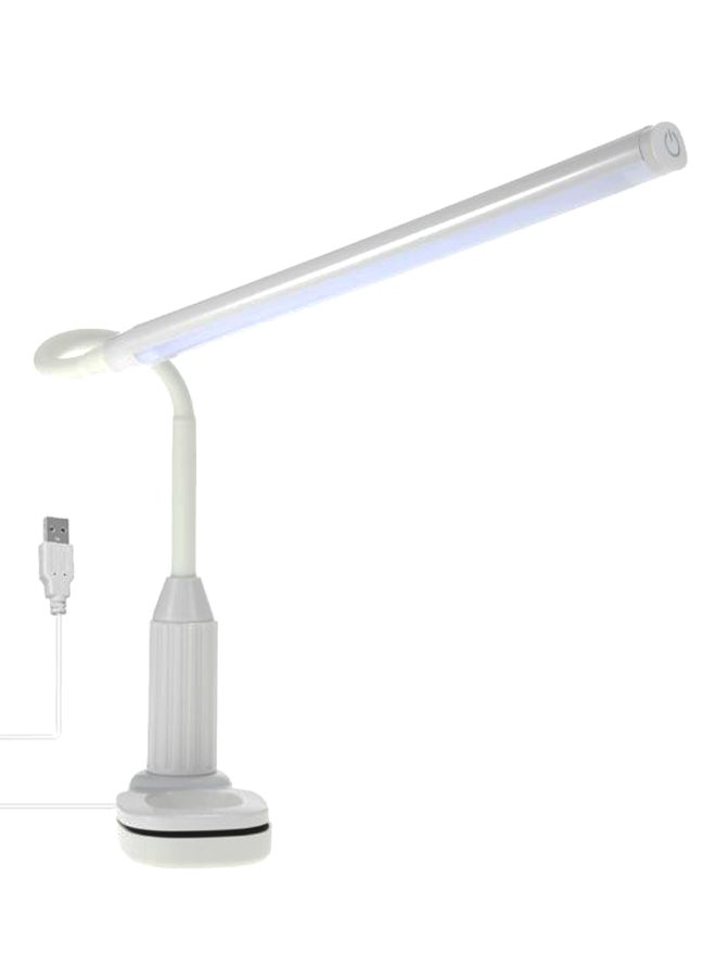 Eye Protection Clamp Clip Table Lamp White