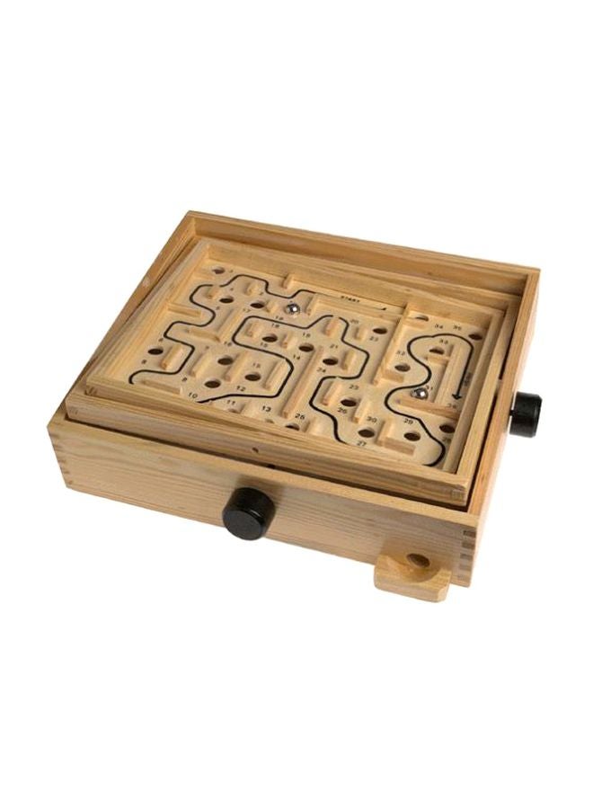 Pavilion Wooden Labyrinth Puzzle Maze Game - Image 1