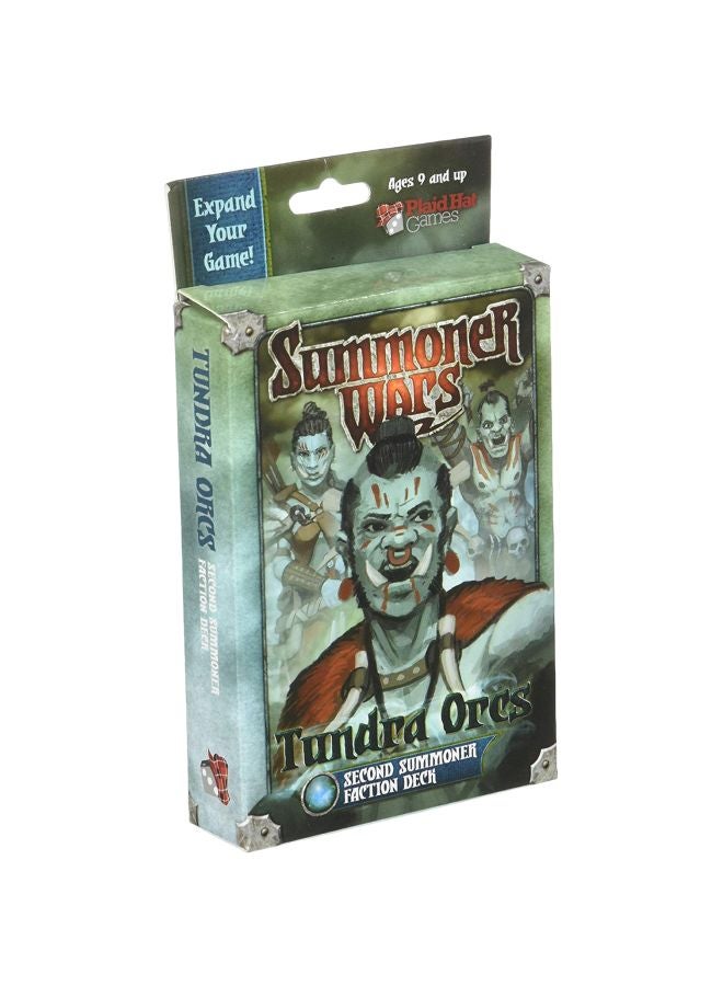 Plaid Hat Games - 51-Piece Summoner Wars: Tundra Orcs Second Summoner Faction Deck Card Games PH1618 - Image 1