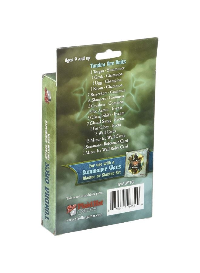 Plaid Hat Games - 51-Piece Summoner Wars: Tundra Orcs Second Summoner Faction Deck Card Games PH1618 - Image 1