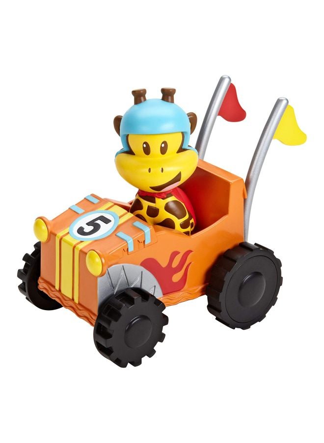 Fisher-Price - Julius Jr Pullback Clancy's Get-Up-And-Go Kart Playset BJG09 - Image 1
