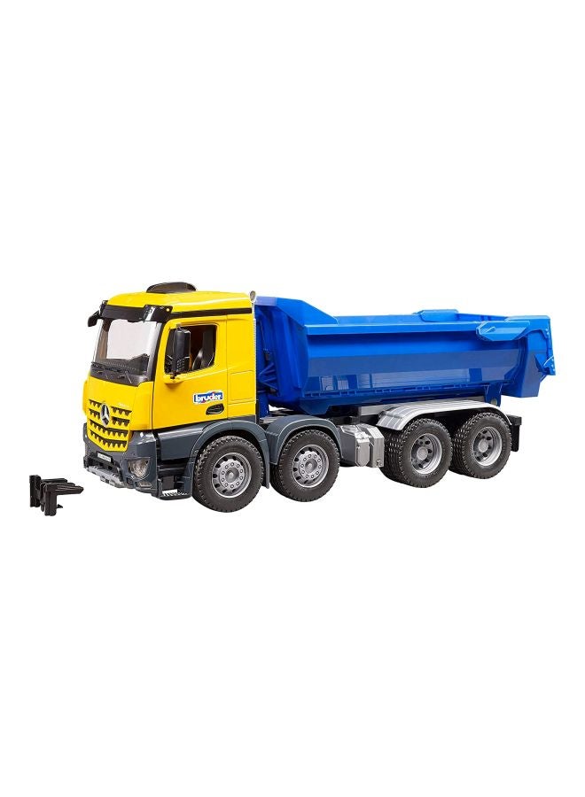 Bruder Mercedes Benz Arocs Halfpipe Dump Truck 03623 Multicolour - Image 1
