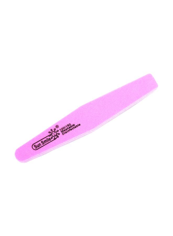 SUN SMILE Sponge Nail File Pink - Image 1