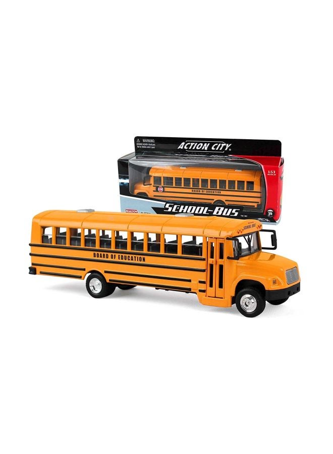 Daron Action City School Bus Orange - Image 2
