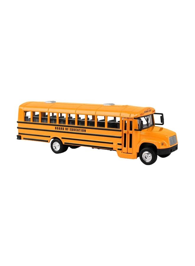 Daron Action City School Bus Orange - Image 1