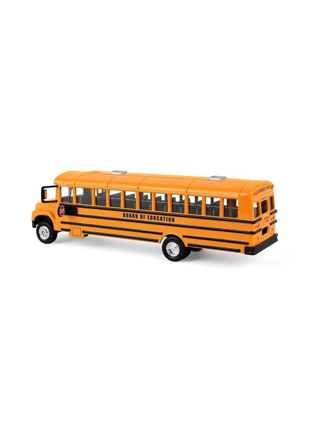 Daron Action City School Bus Orange - Image 3