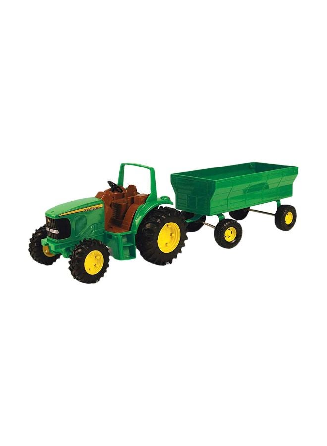 TOMY - John Deere Tractor With Flare Box Wagon Set Multicolour - Image 1