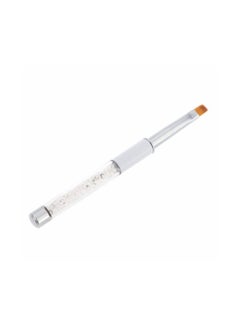 Generic Nail UV Gel Flat Brush White  - Image 4