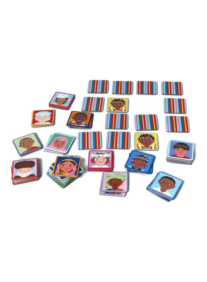 eeboo I Never Forget A Face Card Memory Game MGFACE  - Image 1