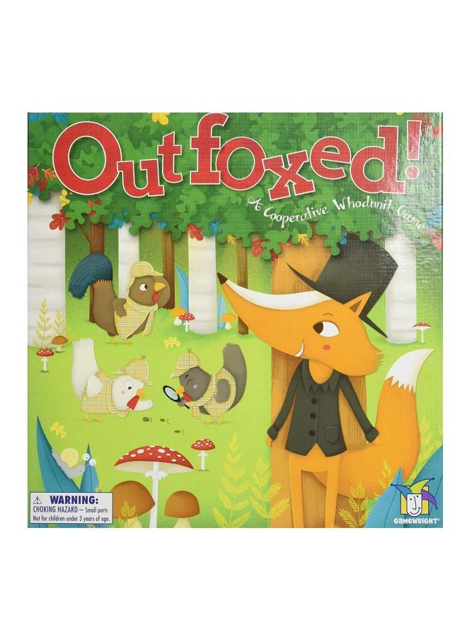 Gamewright - Outfoxed! Board Game CSG-OUTF - Image 1