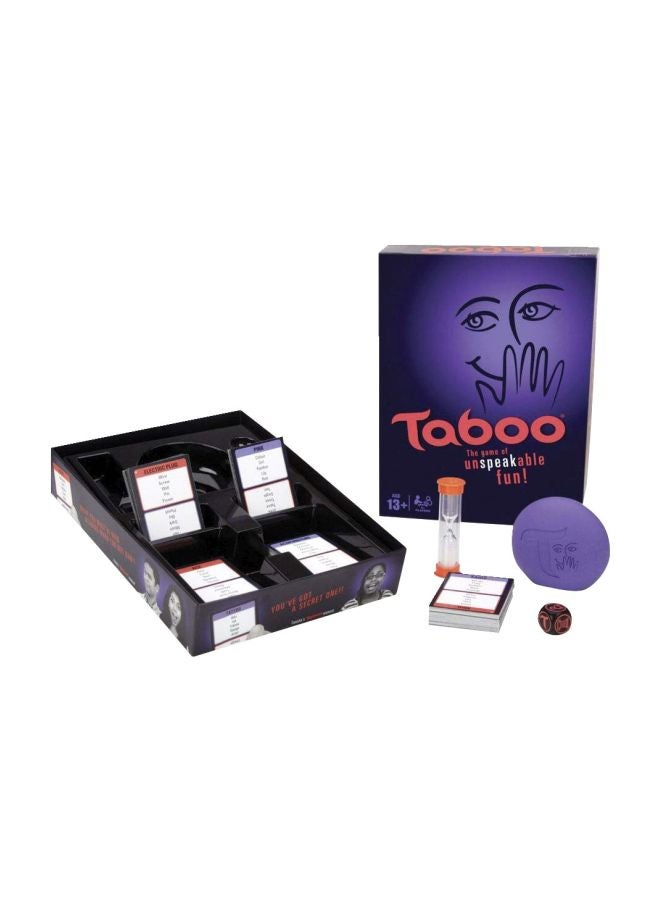 باركر براذرز لعبة الورق Taboo- The Game Of Unspeakable Fun  طراز 14677 