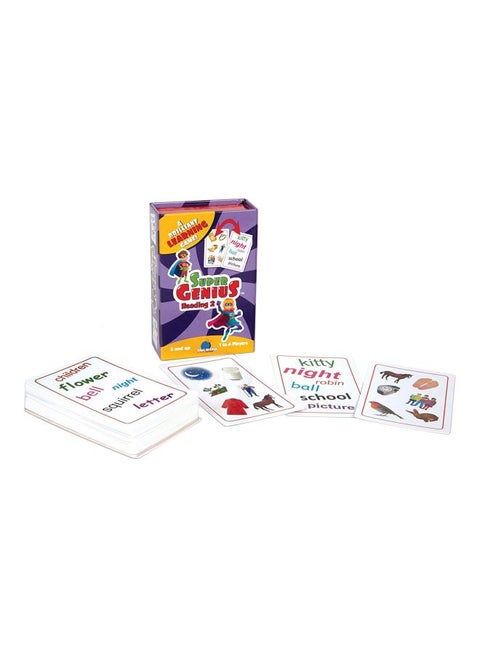 Super Genius Reading 2 Card Game 1304