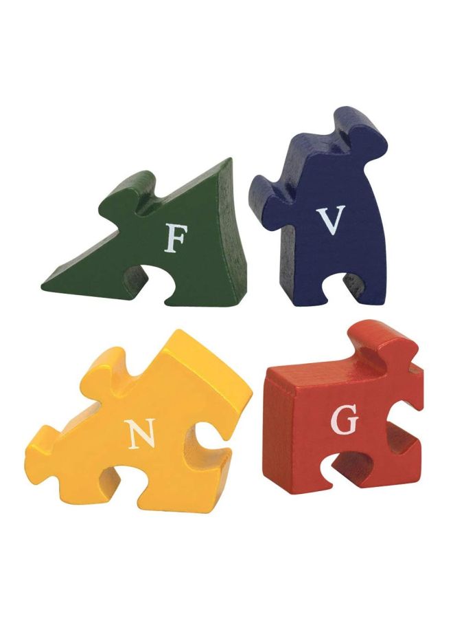 Bits and Pieces Wooden Alphabet Giraffe Puzzle  - Image 3