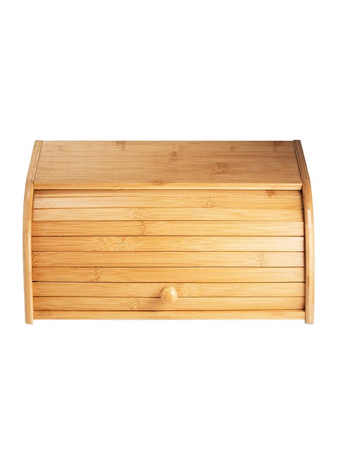 Countertop Bread Storage Tray Beige 15.7 x 10.8 x 6.7inch