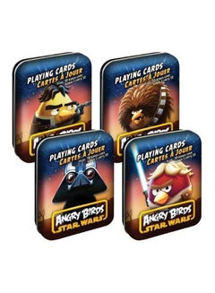 4-Piece Angry Birds Star Wars Playing Card Game