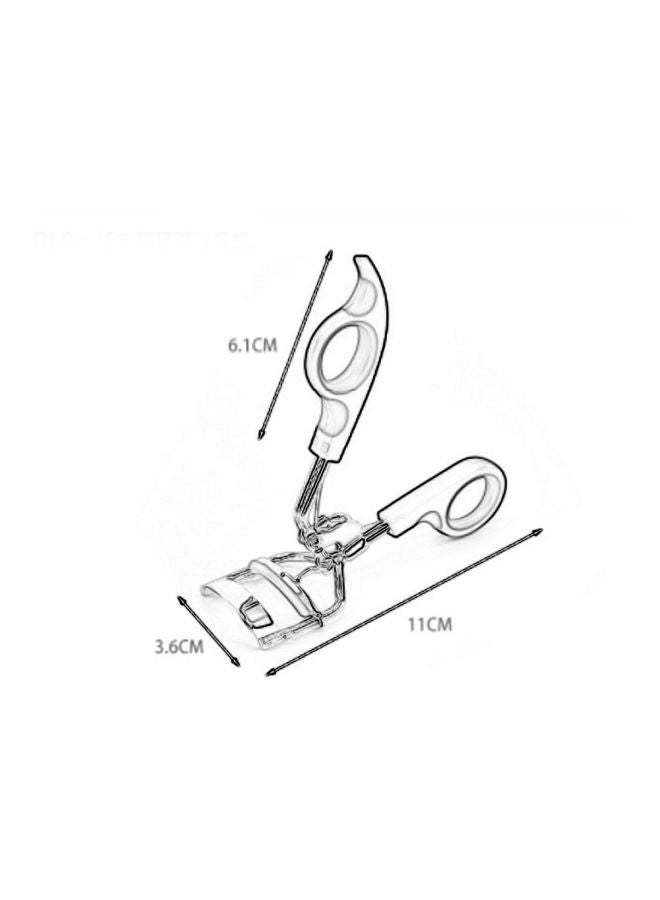أداة ثني الرموش فضي/وردي/أزرق - Image 5