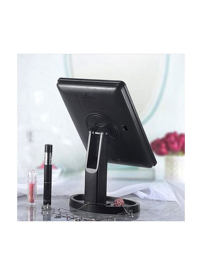 Wash Mirror With Lamp Black/Clear - Image 3
