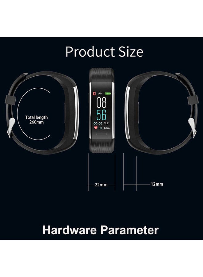 R1 Smart Sport Bracelet Fitness Tracker Black - Image 3