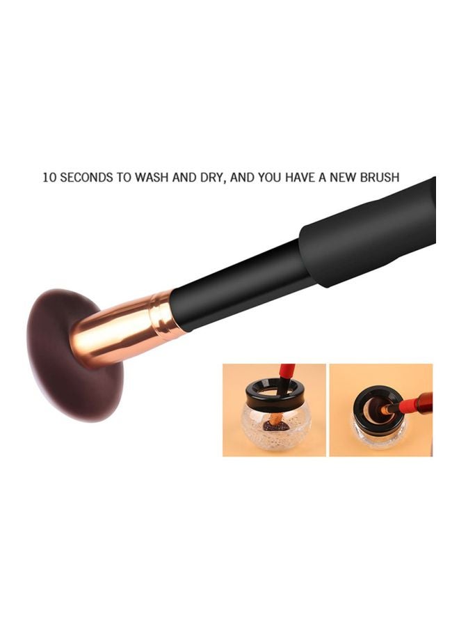Generic 11-Piece Brush Cleaner Set Black/Clear  - Image 4