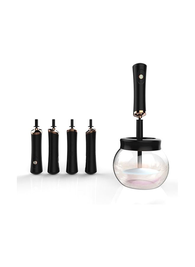 Generic Electric Makeup Brush Cleaner Kit Black/Clear  - Image 2