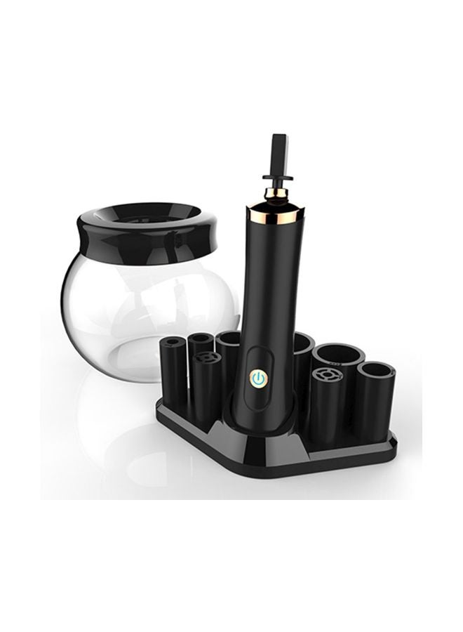 Generic Electric Makeup Brush Cleaner Kit Black/Clear  - Image 4