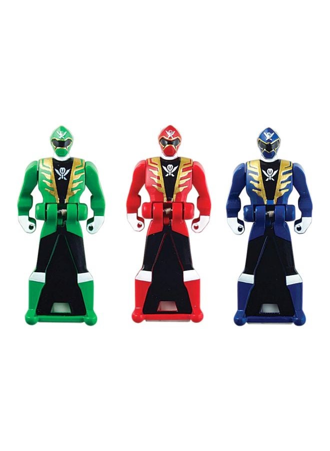 باور رينجرز مجموعة مجسمات من مسلسل "Super Megaforce Legendary Ranger" من 3 قطع طراز 38251 - Image 1