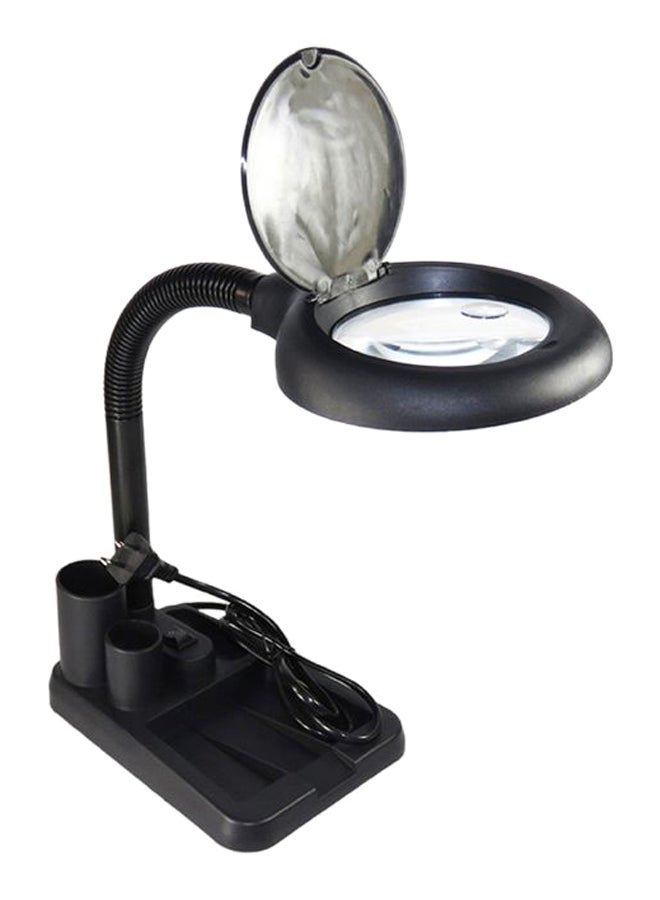 مصباح LED مكبر لسطح المكتب أسود/أبيض - Image 2