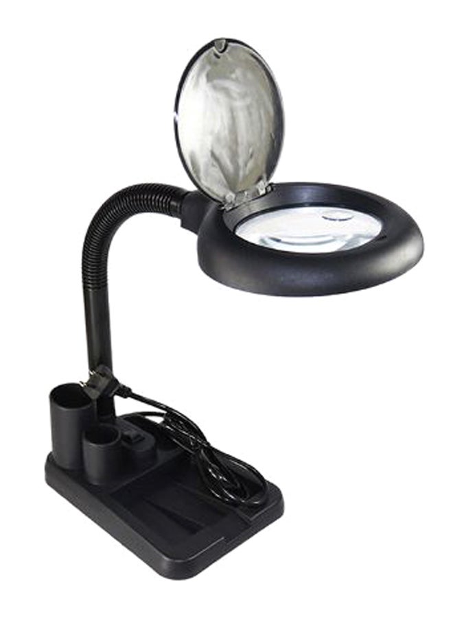 مصباح LED مكبر لسطح المكتب أسود/أبيض - Image 2