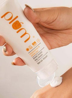 Plum Chamomile And White Tea Sheer Matte Day Cream White 60ml  - Image 2