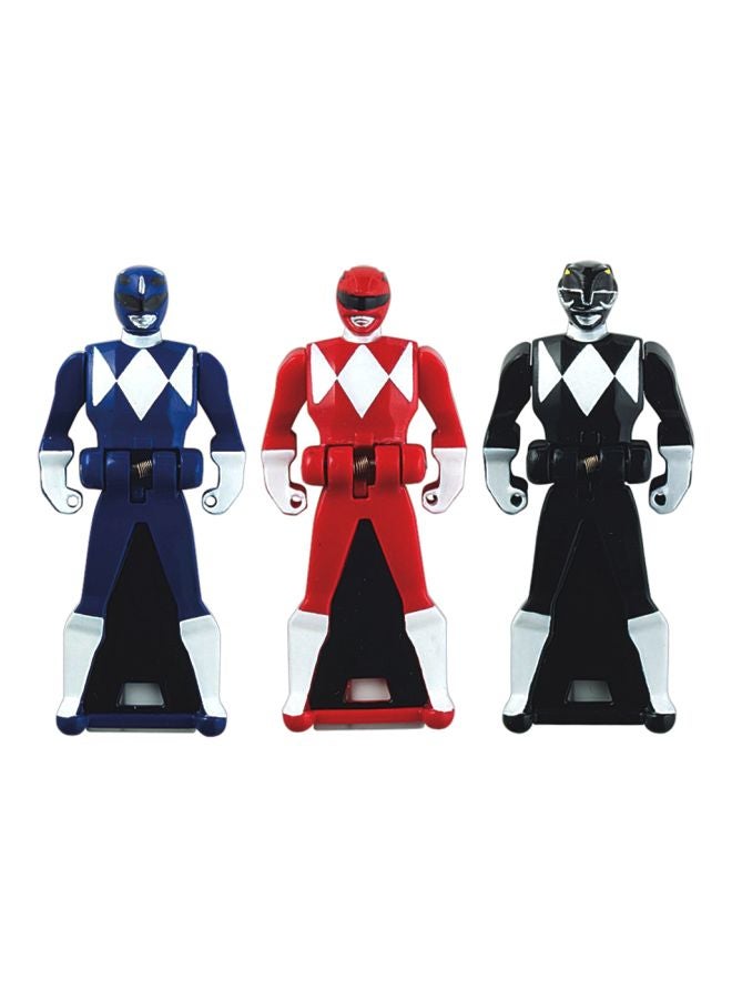 باور رينجرز مجموعة من 3 مجسمات شخصيات سوبر ميغا فورس ‎38260 2.5بوصة - Image 1