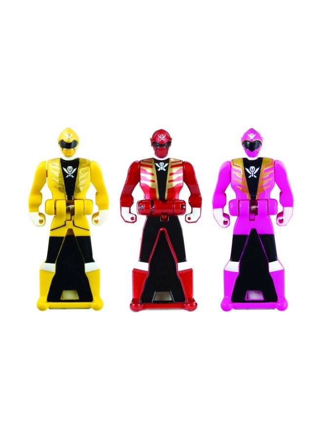 باور رينجرز مجموعة مفاتيح راينجر ليجندري من تشكيلة باور رينجرز من 3 قطع طراز 38278