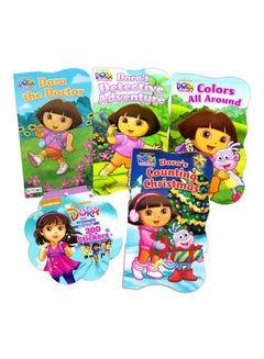 nickelodeon Dora The Explorer Board Books With Stickers UAE | Dubai ...