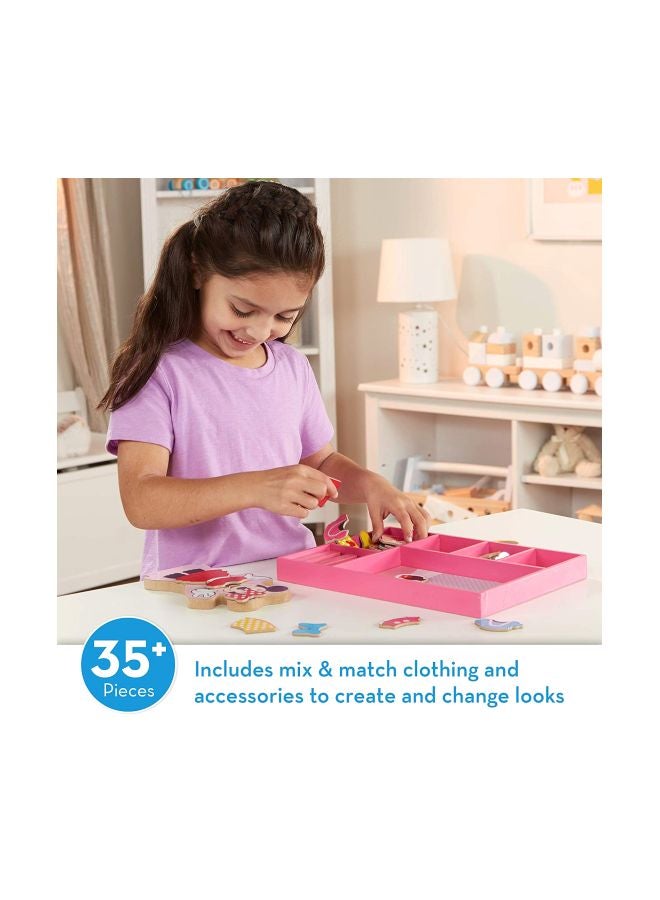 Melissa & Doug 35-Piece Disney Minnie Mouse Dress-Up Playset - Image 2
