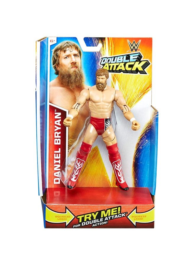 Double Attack Daniel Bryan Action Figure 6-Inch